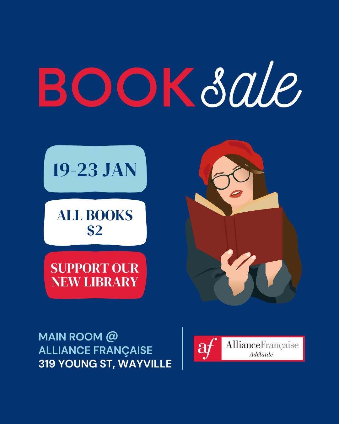 Book Sale at the Alliance Française