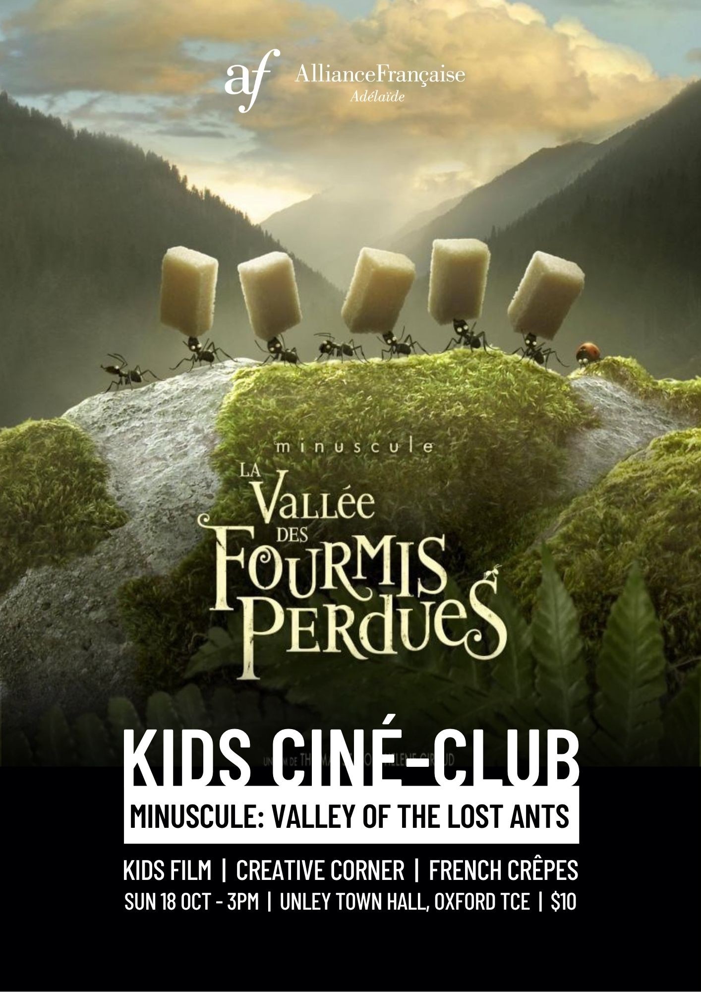 Kids Cine-Club - Minuscule: Valley of the Lost Ants